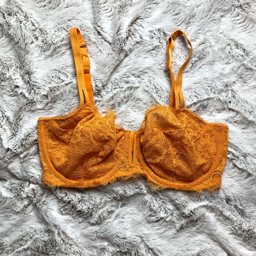 Auden | Mustard Lace Bralette
